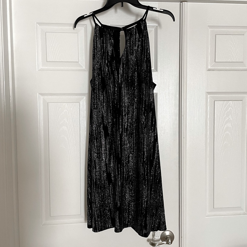 Candies Black Glitter Dress